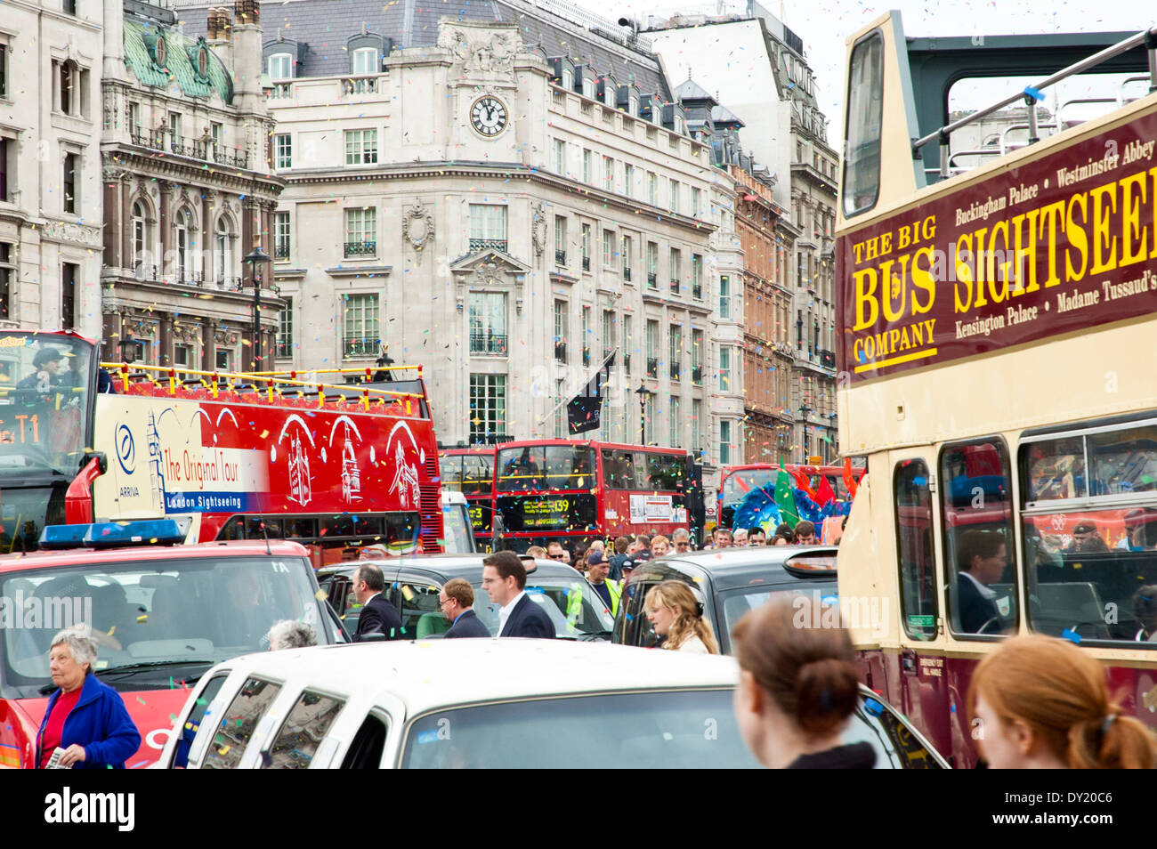 Giochi Olimpici di Londra si è aggiudicato il 2012 Olimpiadi Foto Stock