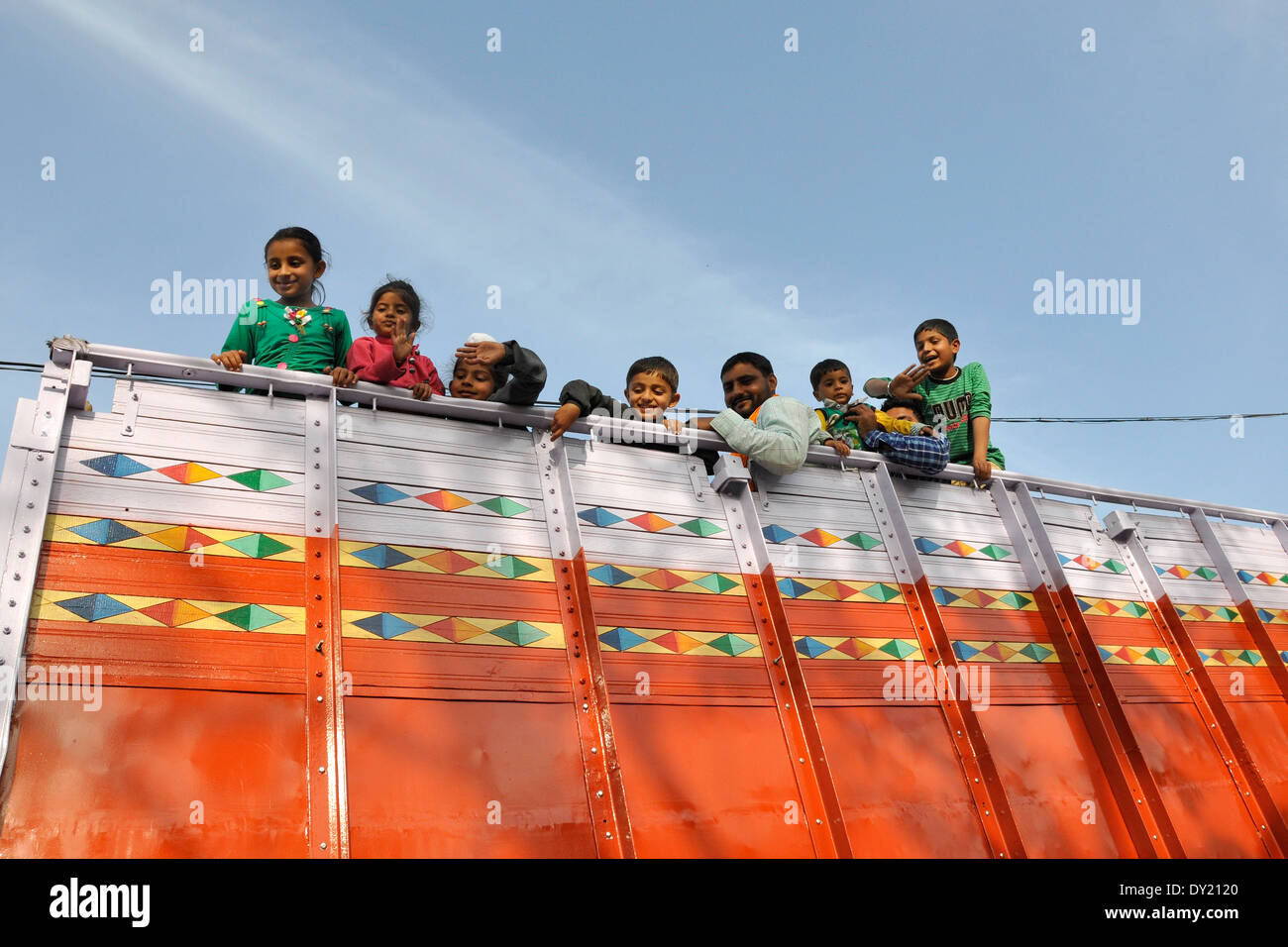 India, Punjab, Anandpur, Hola mohalla festival Foto Stock