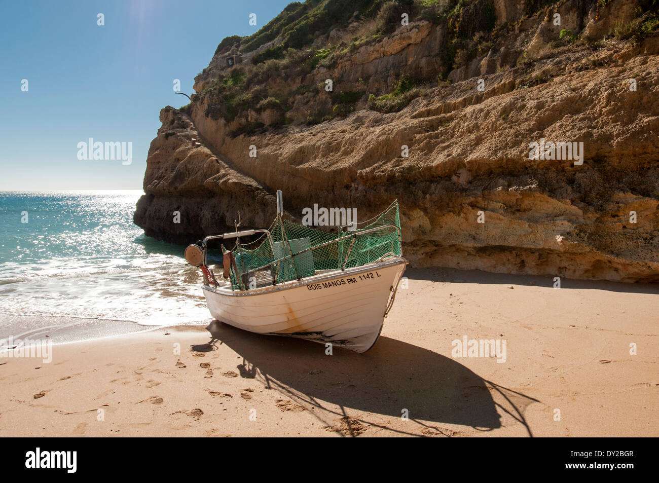 Praia do Carvalho spiaggia di Algarve Foto Stock