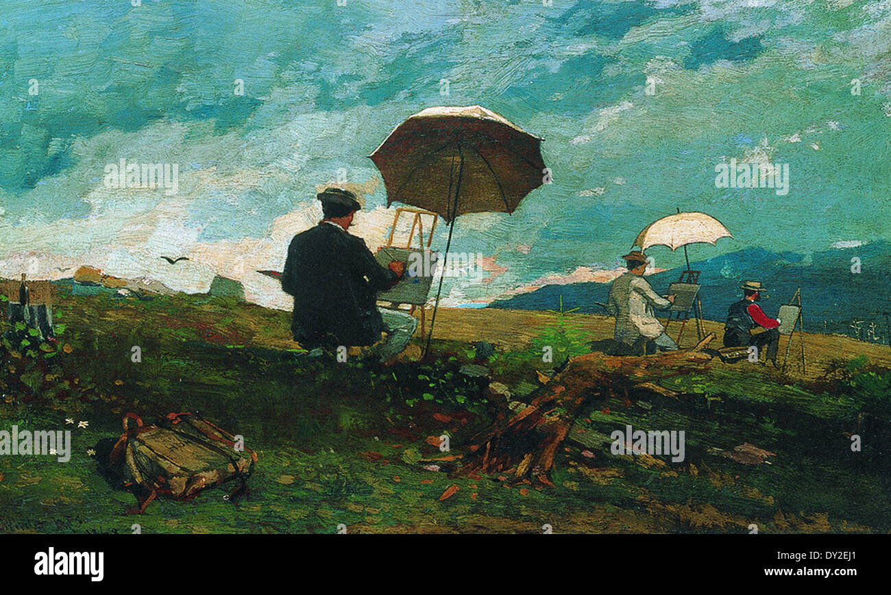 Winslow Homer schizzi di artisti Foto Stock