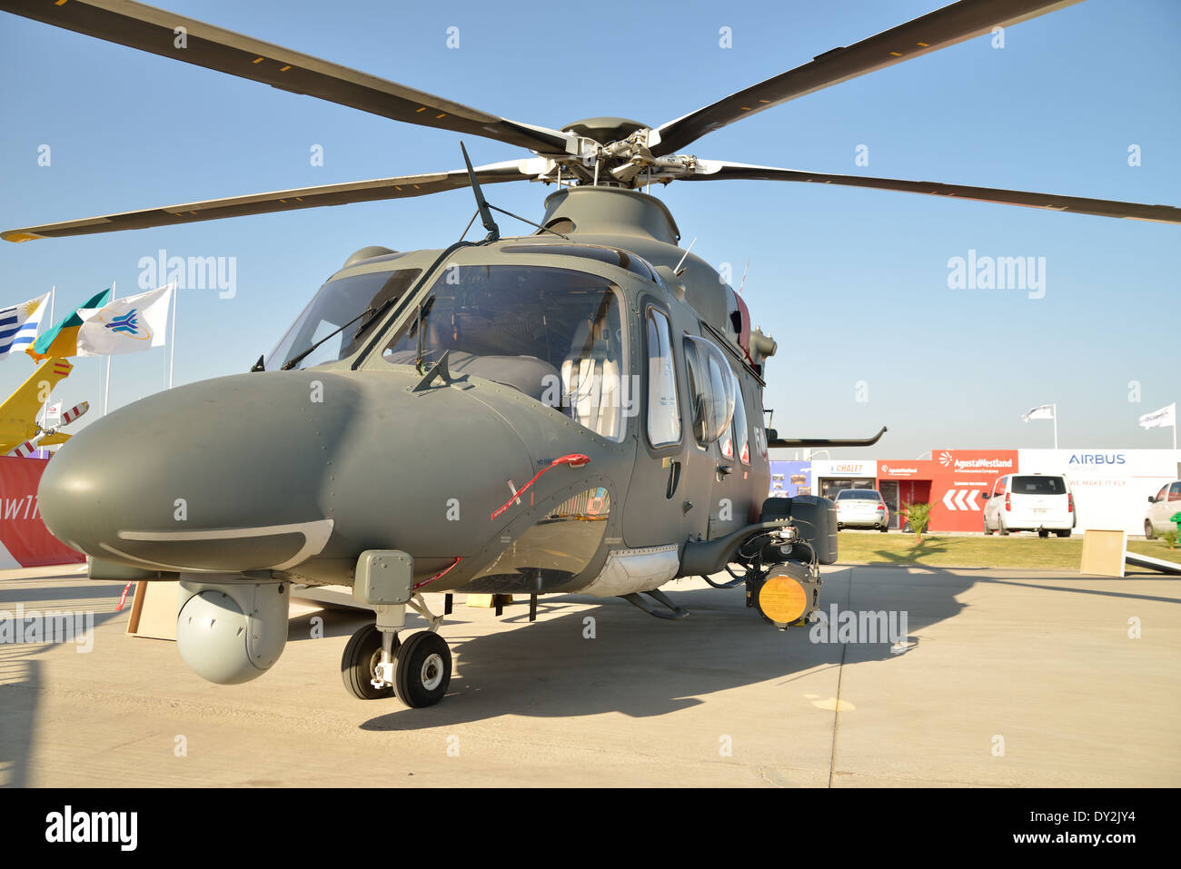 Agusta Westland AW139 (HH-139A), durante il Salone FIDAE 2014 Foto Stock