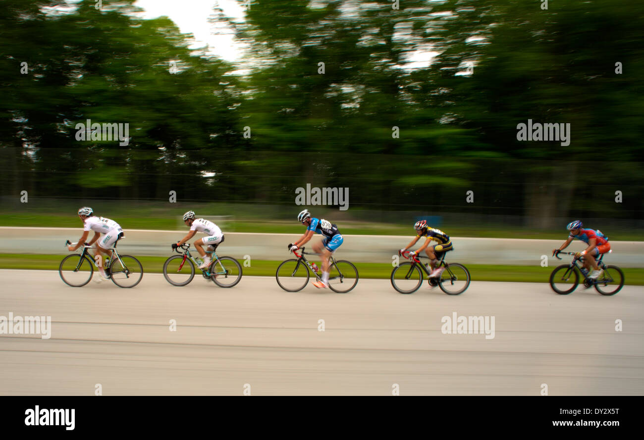 Tour di America's Dairyland bike race. Foto Stock