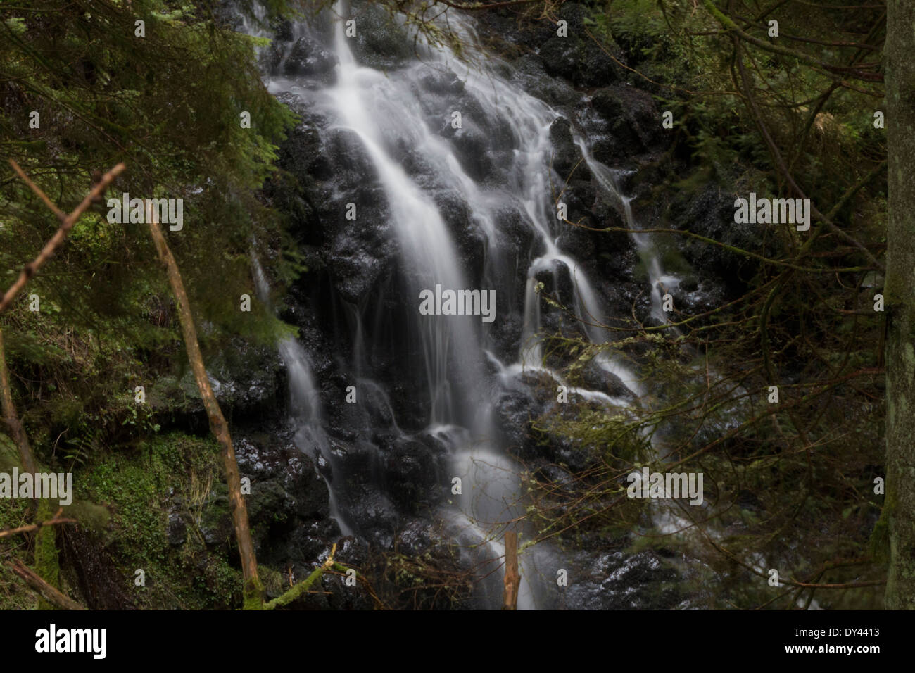 Cascata scozzese. Foto Stock