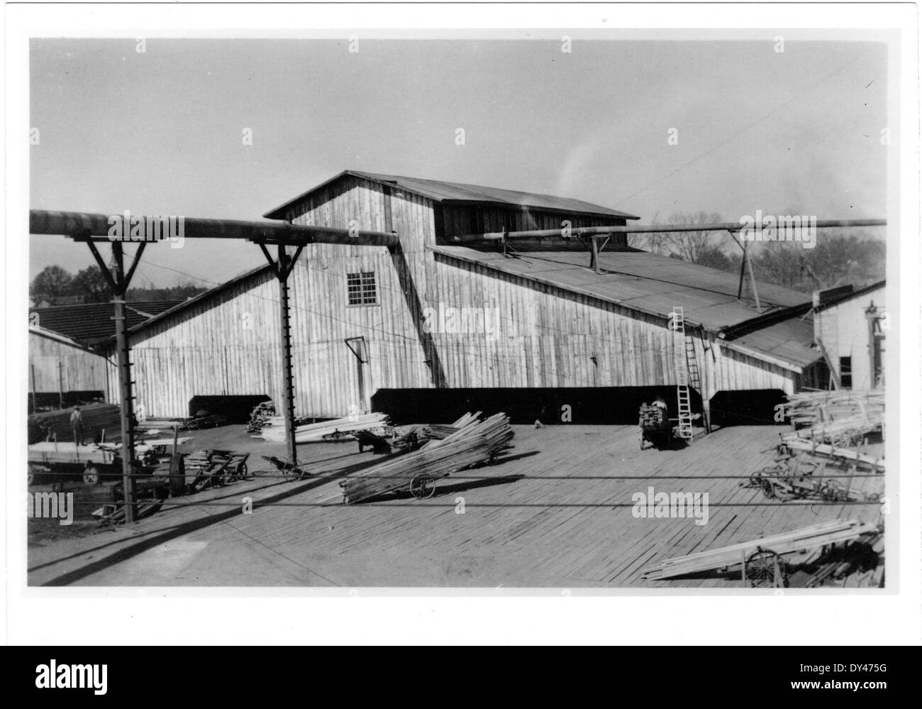 Questa fotografia panoramica, scattata intorno al 1914, mostra il centro di Jackson, Mississippi, offrendo un assaggio dello sviluppo urbano della città all'inizio del XX secolo. Foto Stock