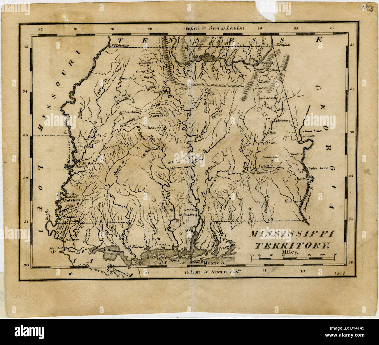 Una vivace scena di Brookhaven, Mississippi, che cattura la vivace energia della città mentre ospita una giornata ricca di attività e interazioni. Foto Stock
