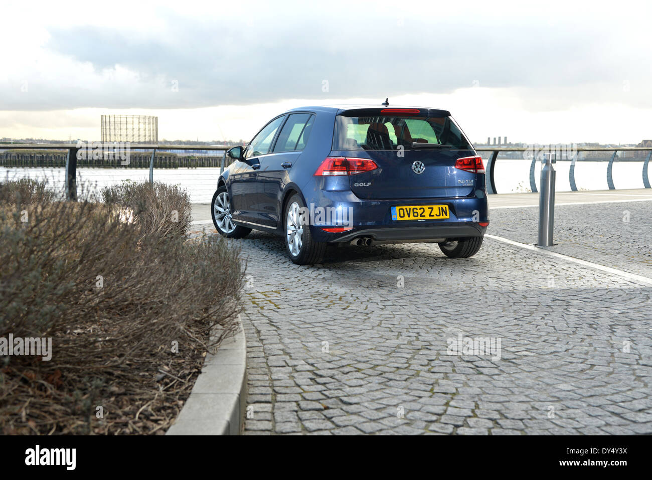 Mk7 VW Golf famiglia auto Foto Stock