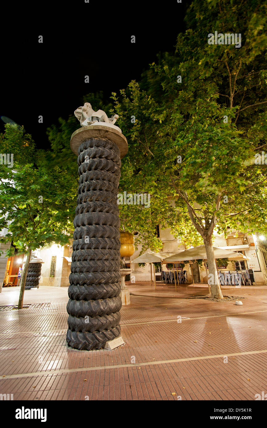 Monumento a Figueres Foto Stock