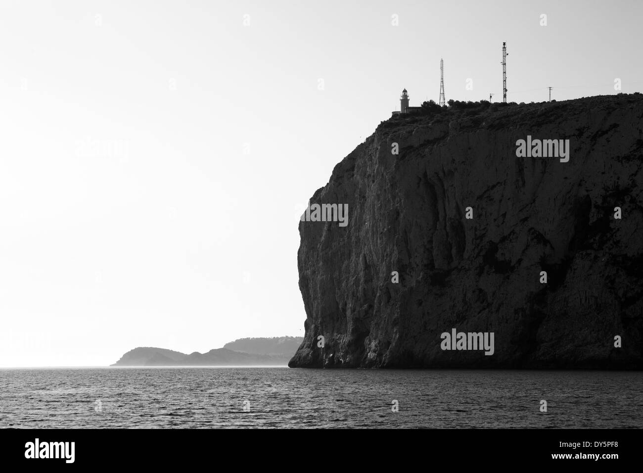 Cabo de San Antonio cape a Javea Denia mediterraneo della Spagna Foto Stock