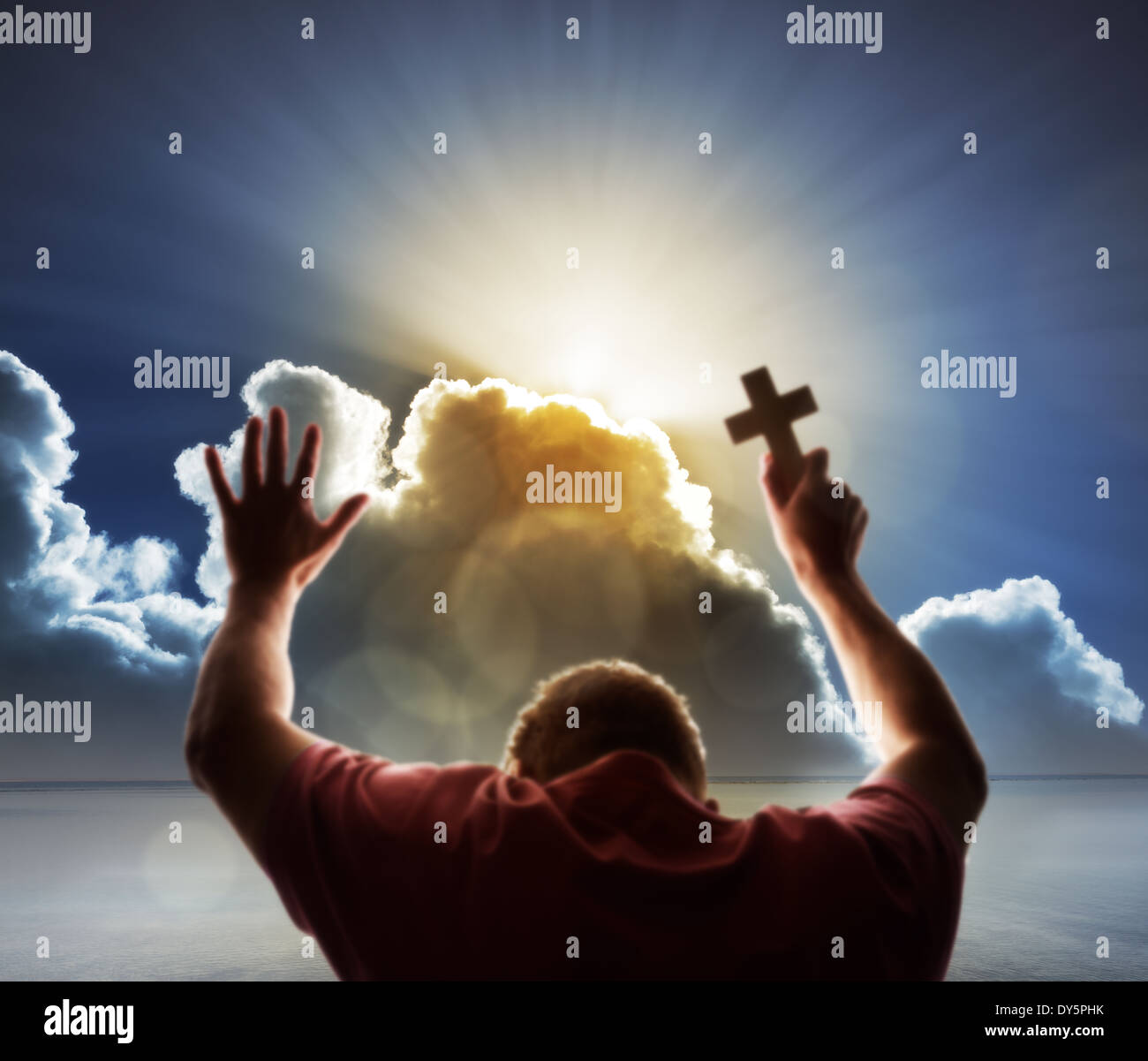 Culto, amore e spiritualità Foto Stock