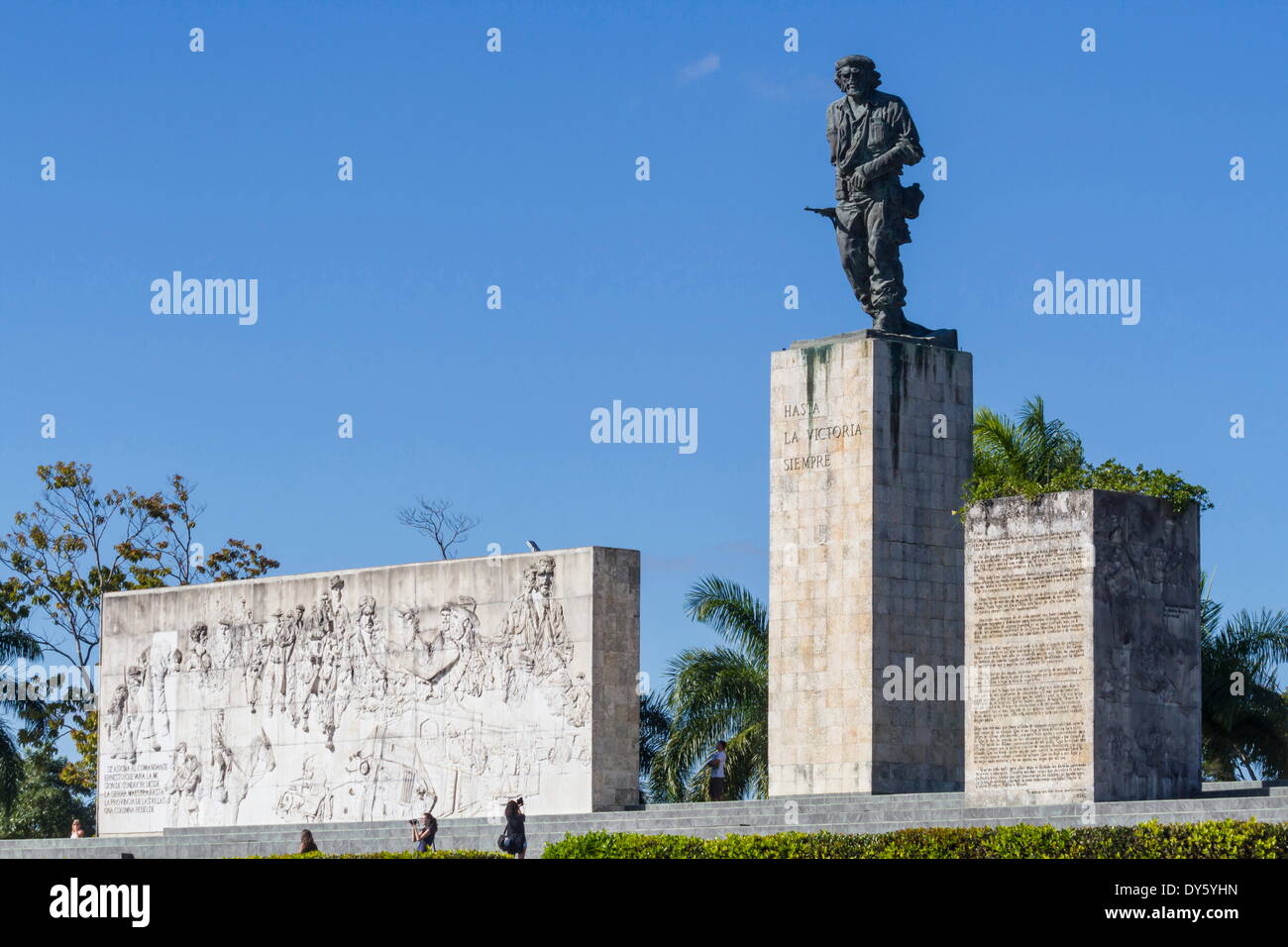 Che quei (Ernesto) Guevara mausoleo, Santa Clara, Cuba, West Indies, dei Caraibi e America centrale Foto Stock