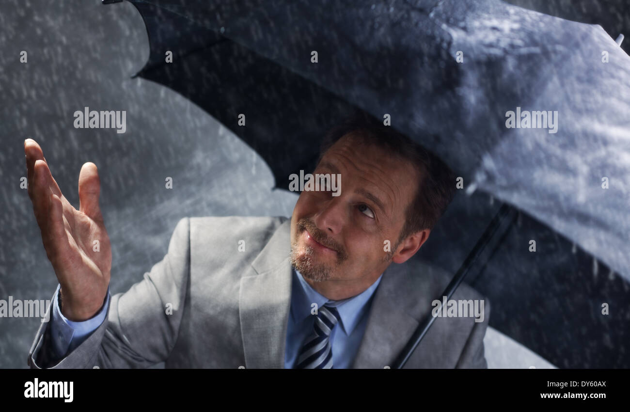 Le cose stanno migliorando in business Foto Stock