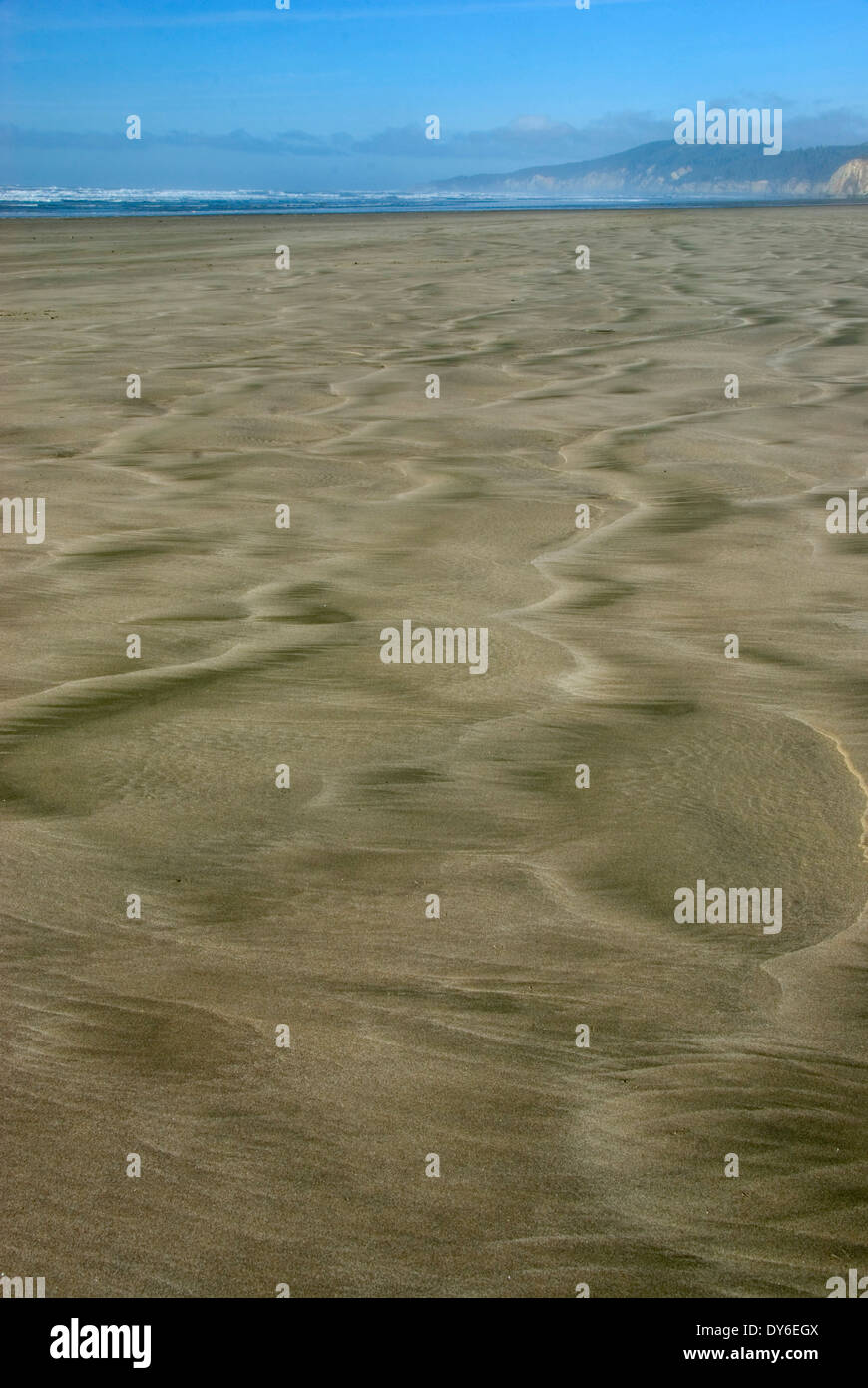 Spiaggia di mercanti, sette demoni State Park, Oregon Foto Stock