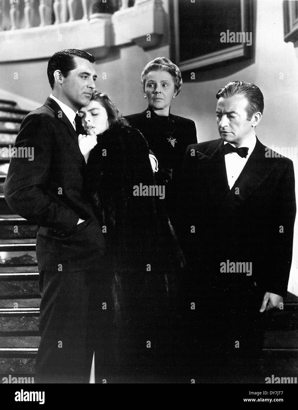 Famigerata - Cary Grant, Ingrid Bergman, Claude Rains - diretto da Alfred Hitchcock - RKO - 1946 Foto Stock