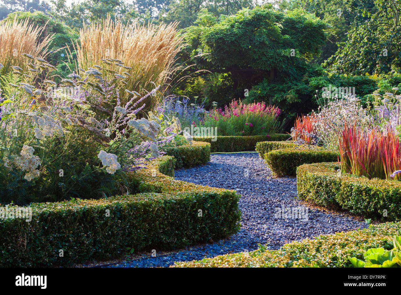 Knot Garden, Fulham Palace Foto Stock