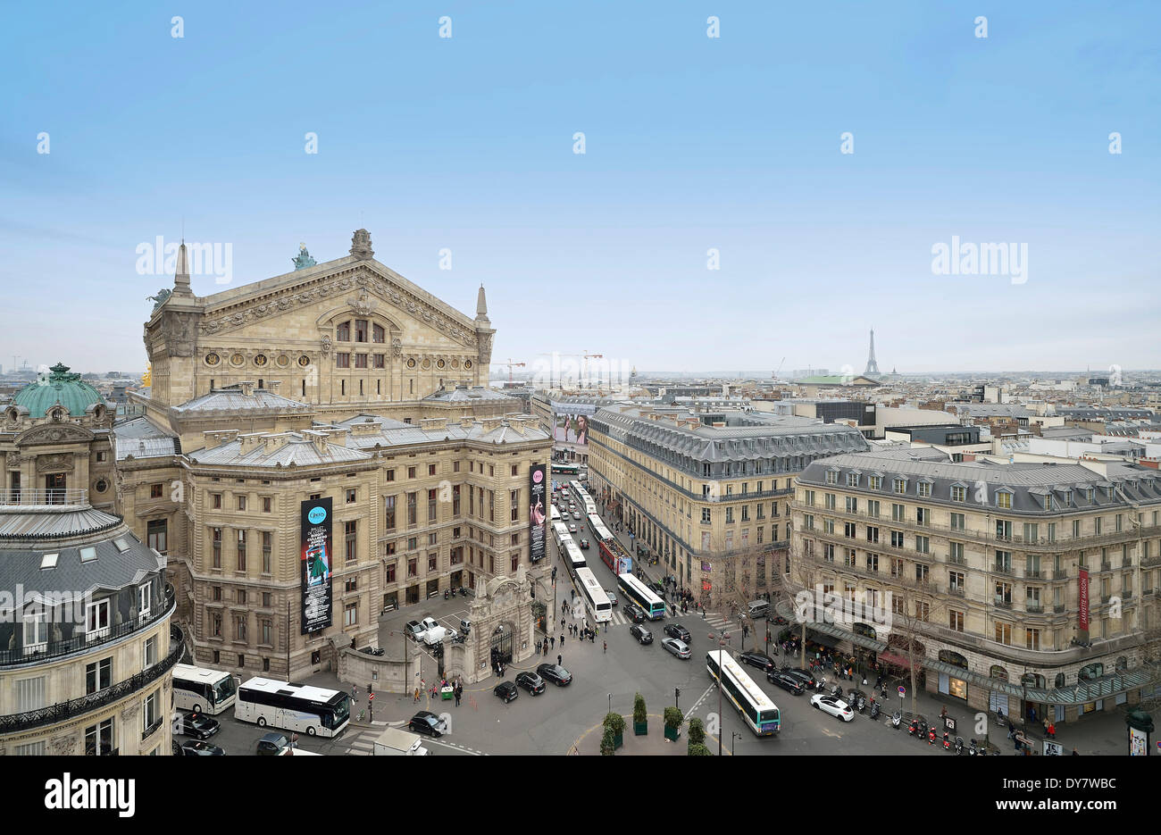 Paris Opera, Opera National de Paris, Paris, Île-de-France, Francia Foto Stock