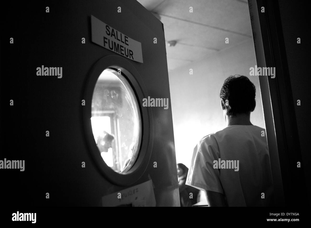 Ospedale psichiatrico Foto Stock