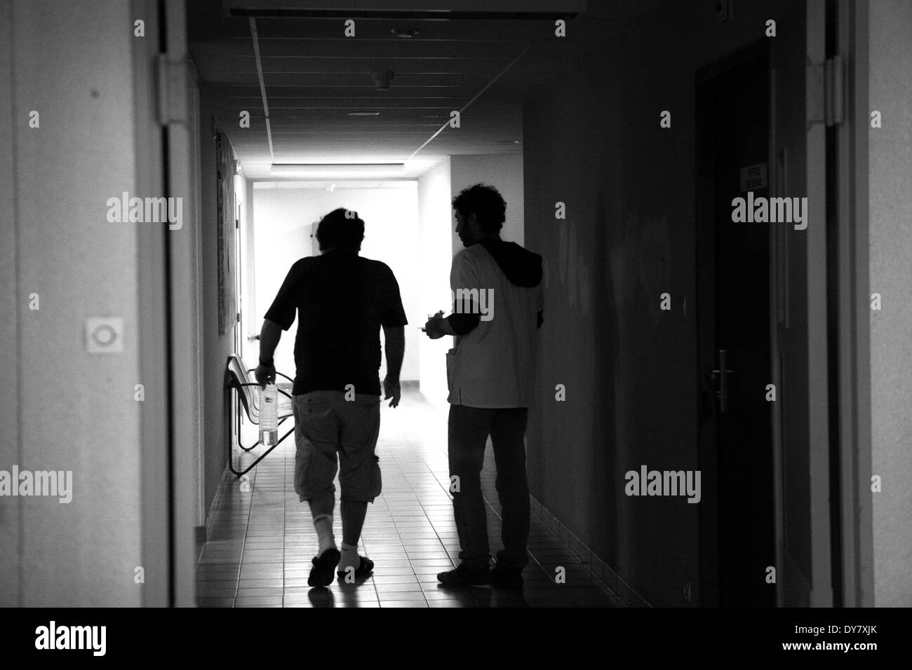 Ospedale psichiatrico Foto Stock