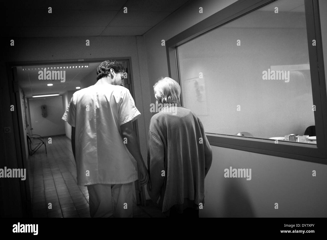 Ospedale psichiatrico Foto Stock