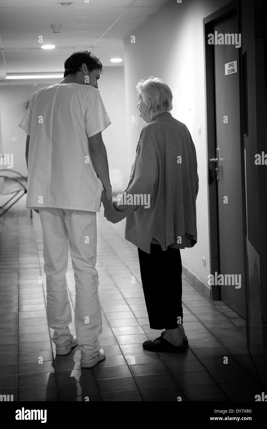 Ospedale psichiatrico Foto Stock