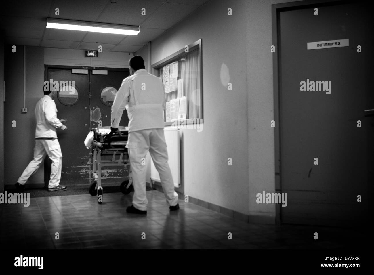 Ospedale psichiatrico Foto Stock