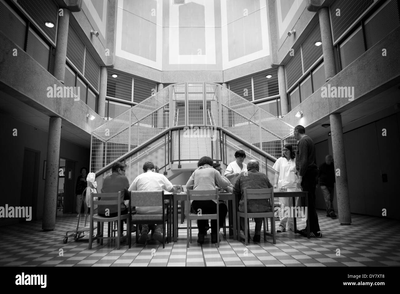 Ospedale psichiatrico Foto Stock