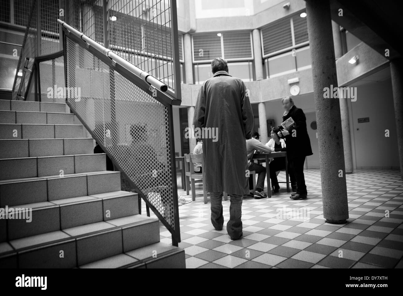 Ospedale psichiatrico Foto Stock
