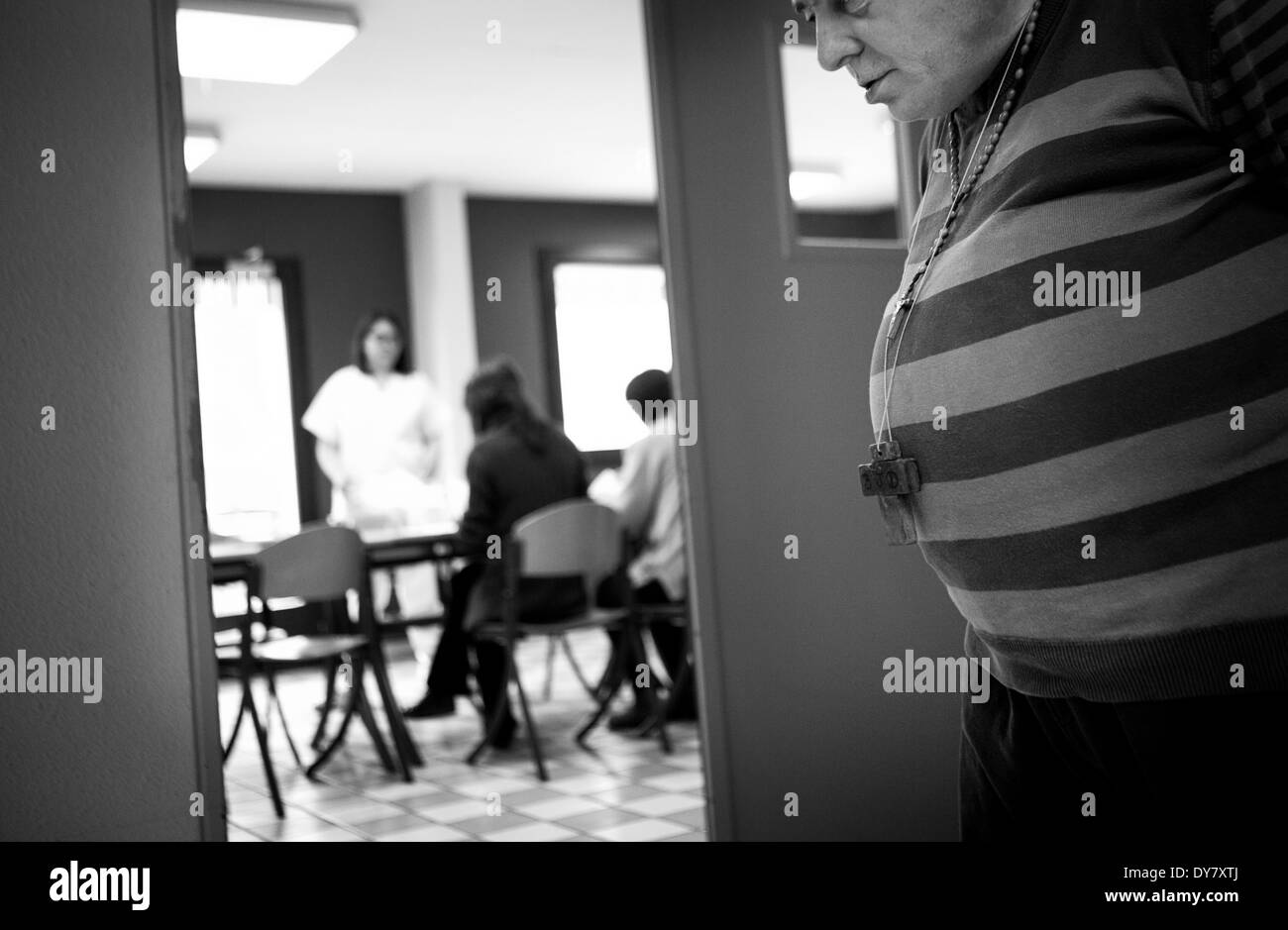 Ospedale psichiatrico Foto Stock