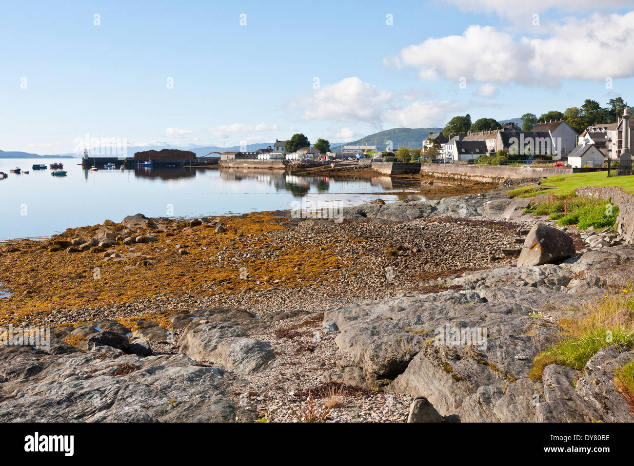 Il villaggio di Ardrishaig su Loch Fyne in Argyll Scozia Scotland Foto Stock