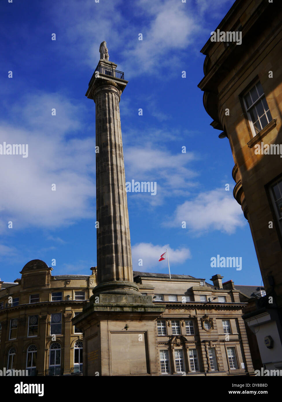 Gray's monumento, Newcastle upon Tyne, England, Regno Unito Foto Stock