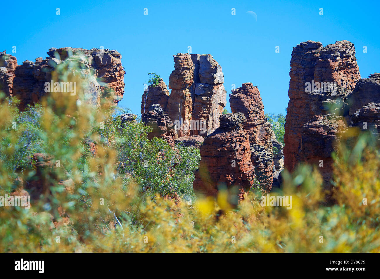 Australia, città perduta, Northern Territory, Roper, Limmen, parco nazionale, cliff formazione, cliff Foto Stock