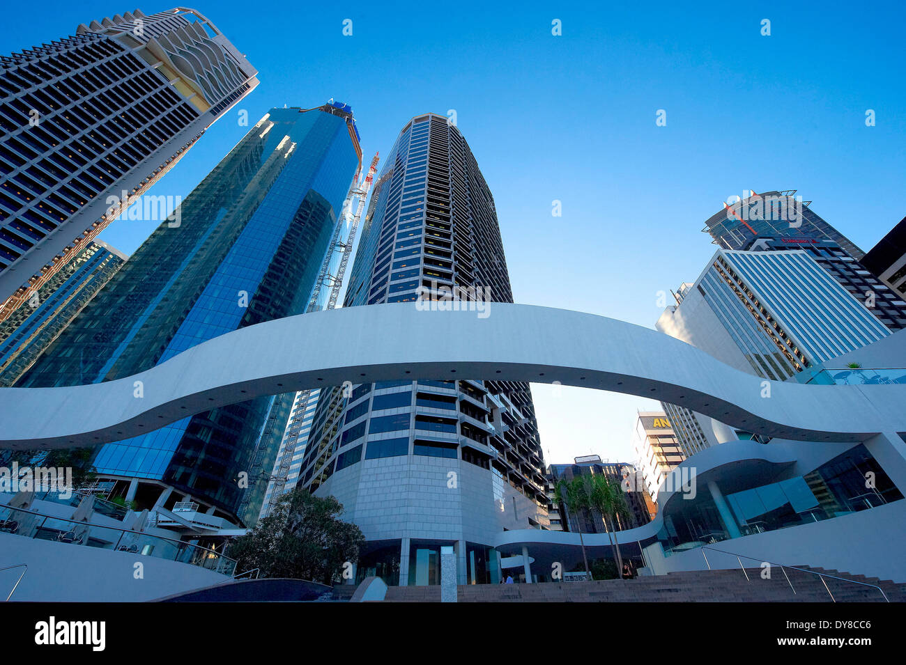 Australia, Brisbane, Queensland, business case, commerciali, edifici, costruzioni, Foto Stock