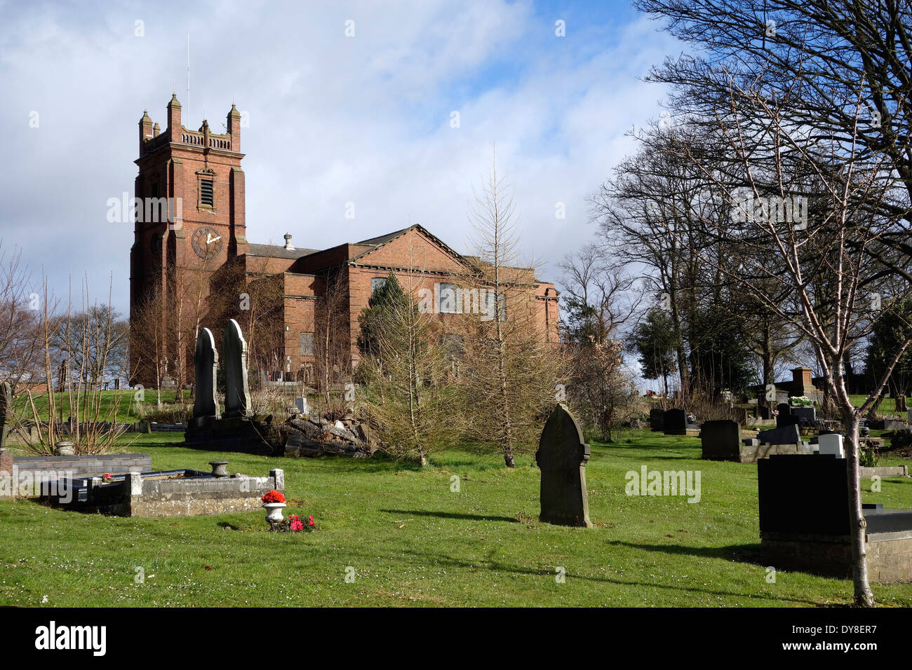 Chiesa di St. Michael, Brierley Hill, West Midlands, England, Regno Unito Foto Stock