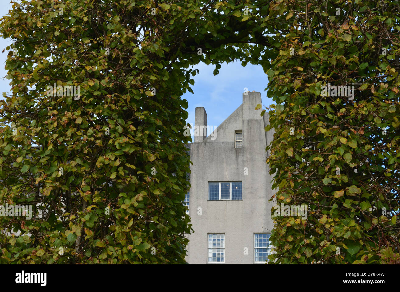 Hill House in Helensburgh, progettata da Charles Rennie Mackintosh Foto Stock