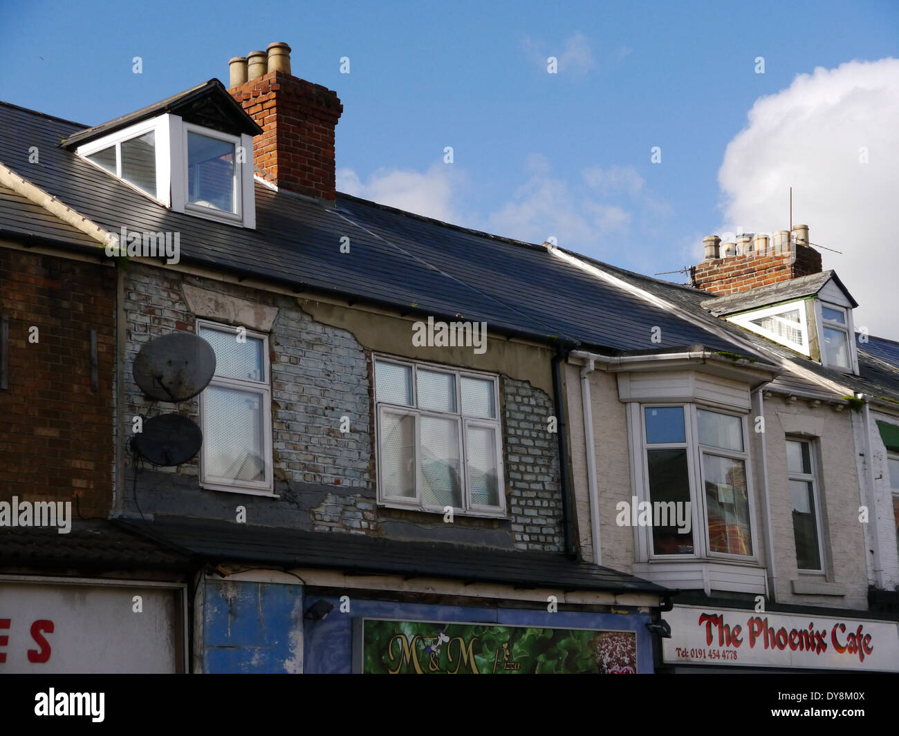 Urban abbandono Foto Stock