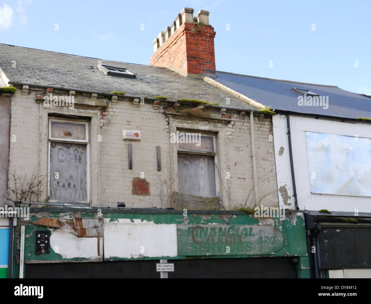 Urban abbandono Foto Stock