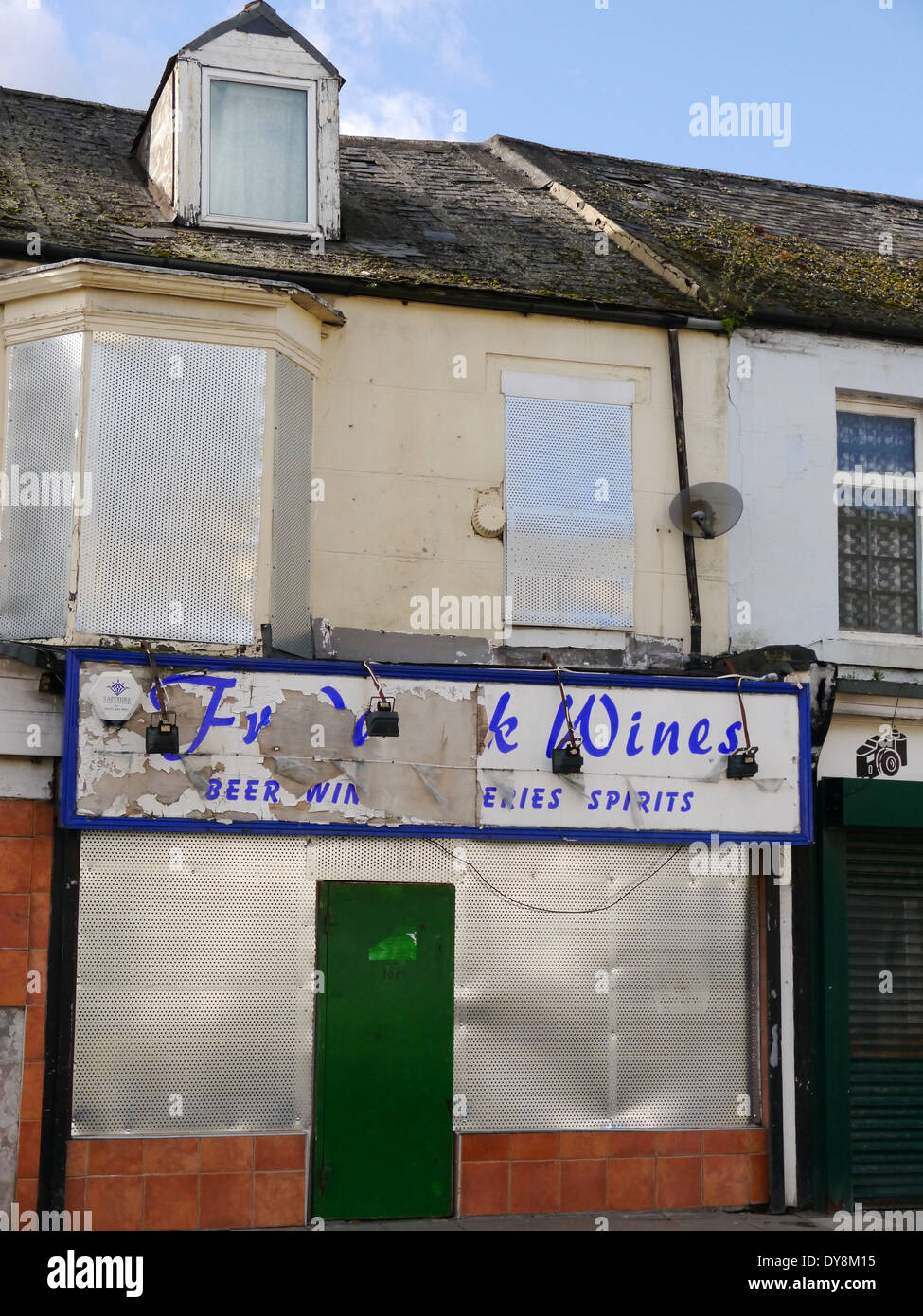 Urban abbandono Foto Stock