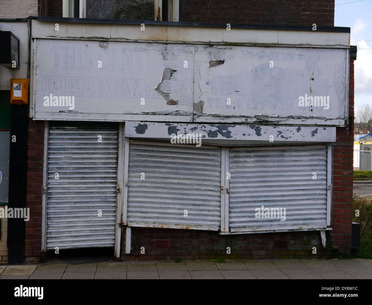 Urban abbandono Foto Stock
