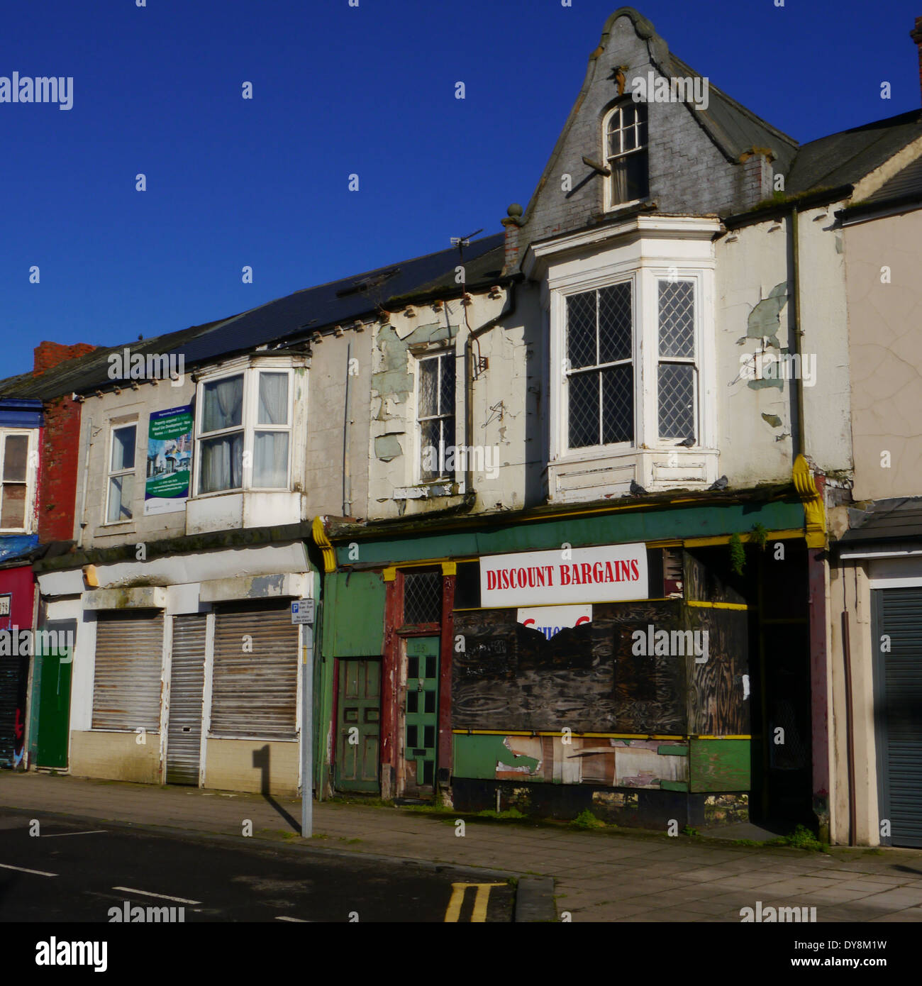 Urban abbandono Foto Stock