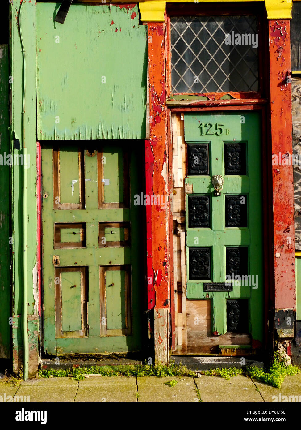 Urban abbandono Foto Stock