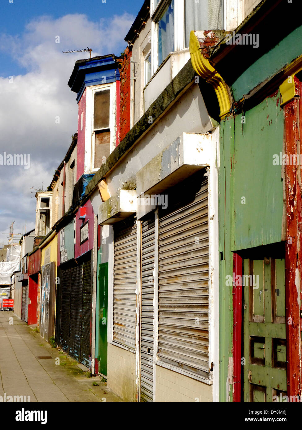 Urban abbandono Foto Stock