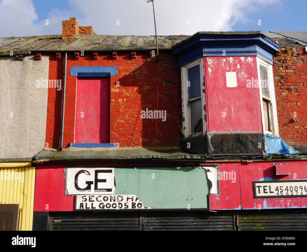 Urban abbandono Foto Stock