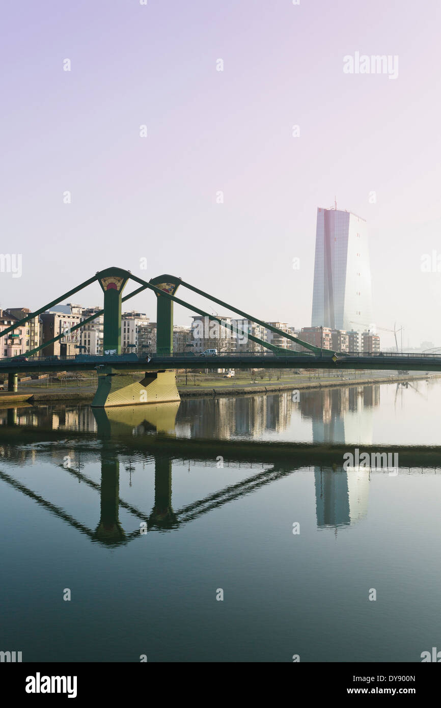 Germania, Hesse, vista di Frankfurt am Main Foto Stock