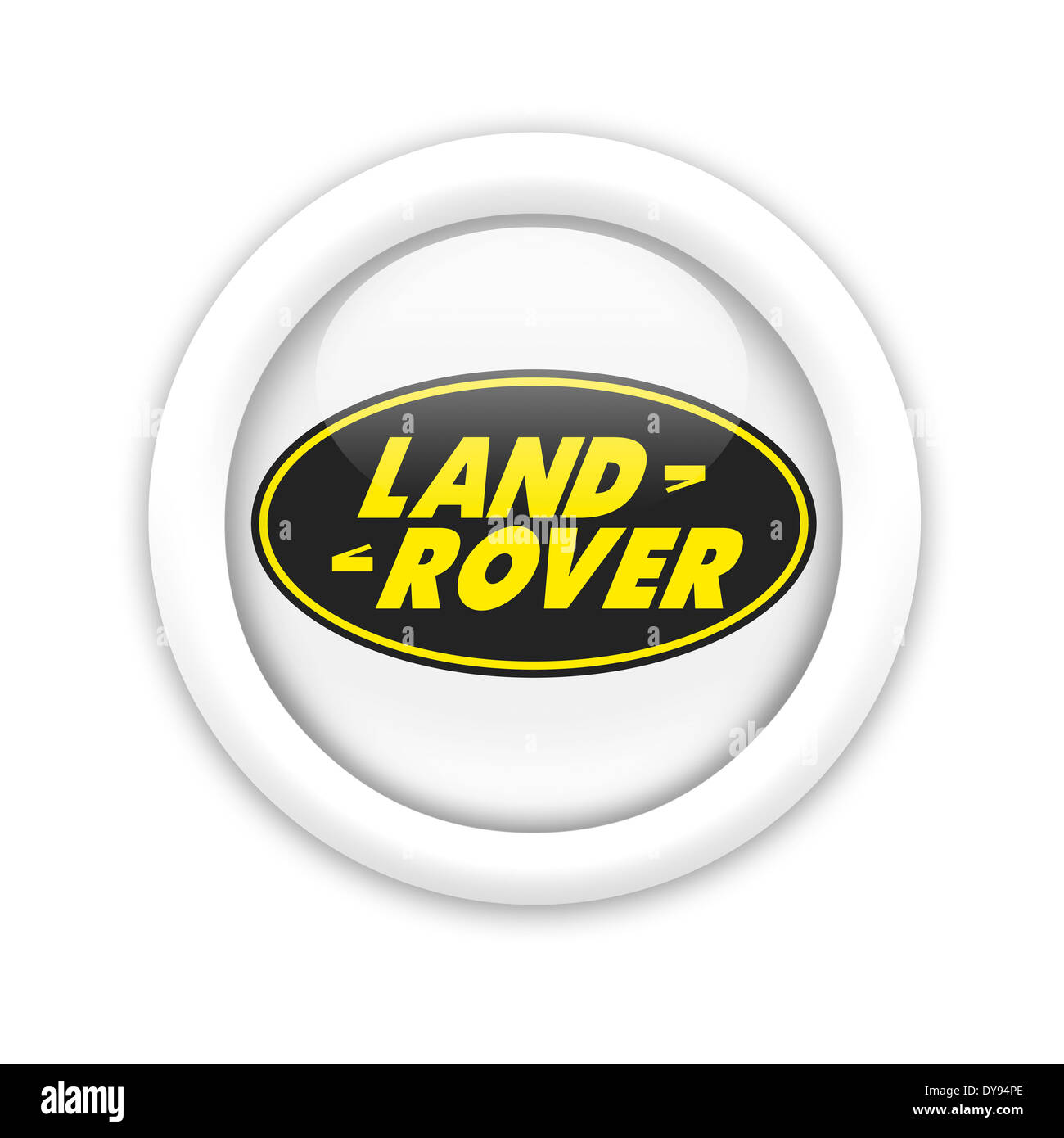 Land Rover icona logo emblema simbolo bandiera Foto Stock