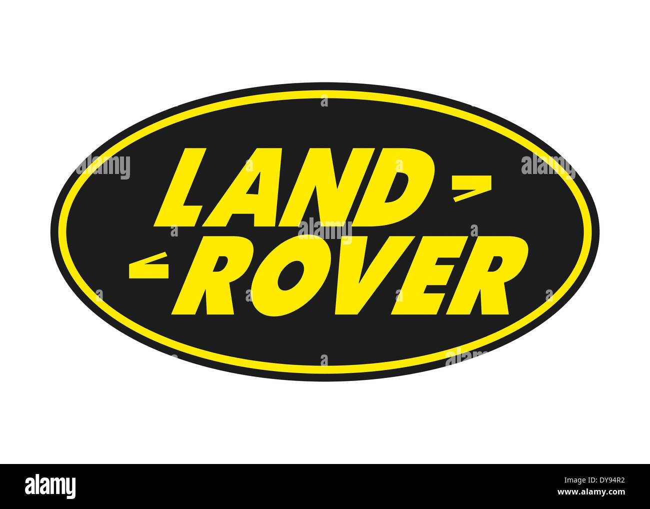 Land Rover icona logo emblema simbolo bandiera Foto Stock