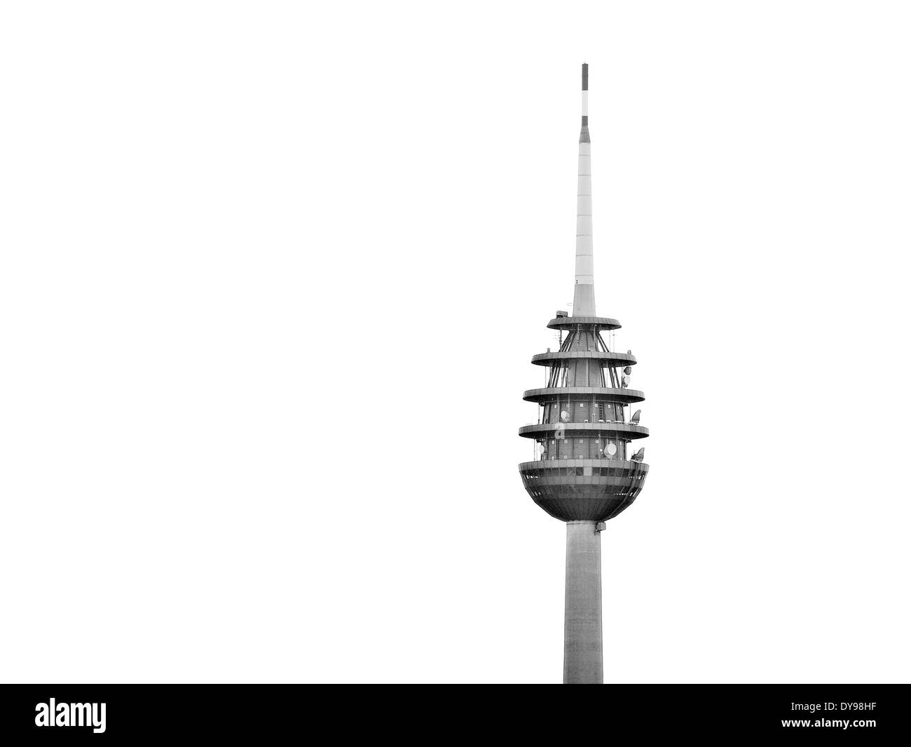 Fernmeldeturm Norimberga, Germania Foto Stock