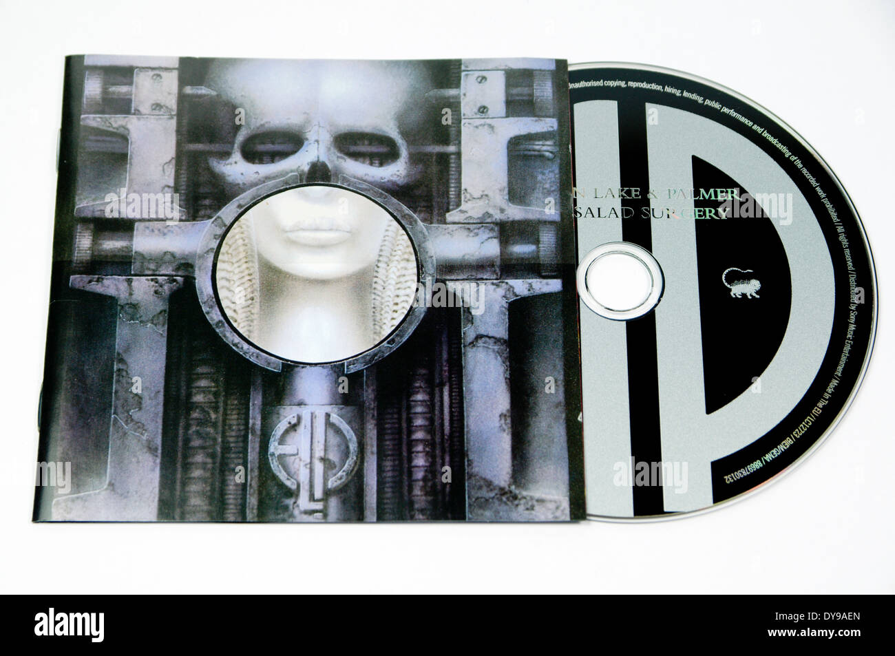Emerson Lake e Palmer " cervello chirurgia insalata' Album Foto Stock
