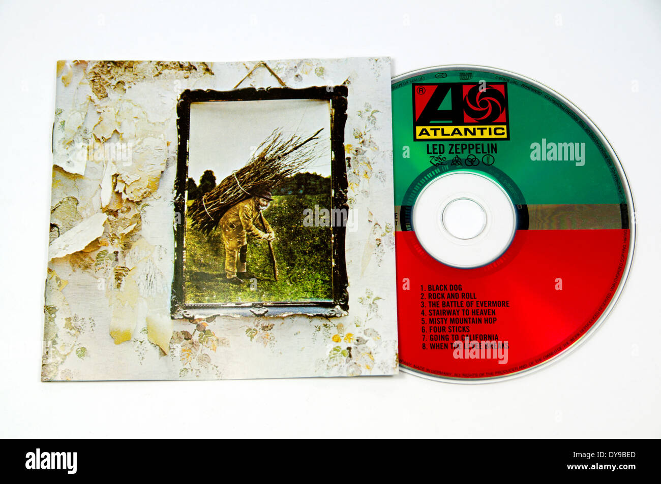 Led Zeppelin iv album Foto Stock