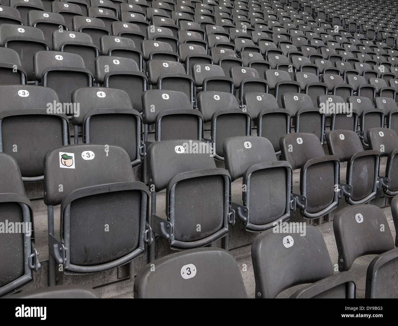 Stadio olimpico di Berlino, Germania Foto Stock