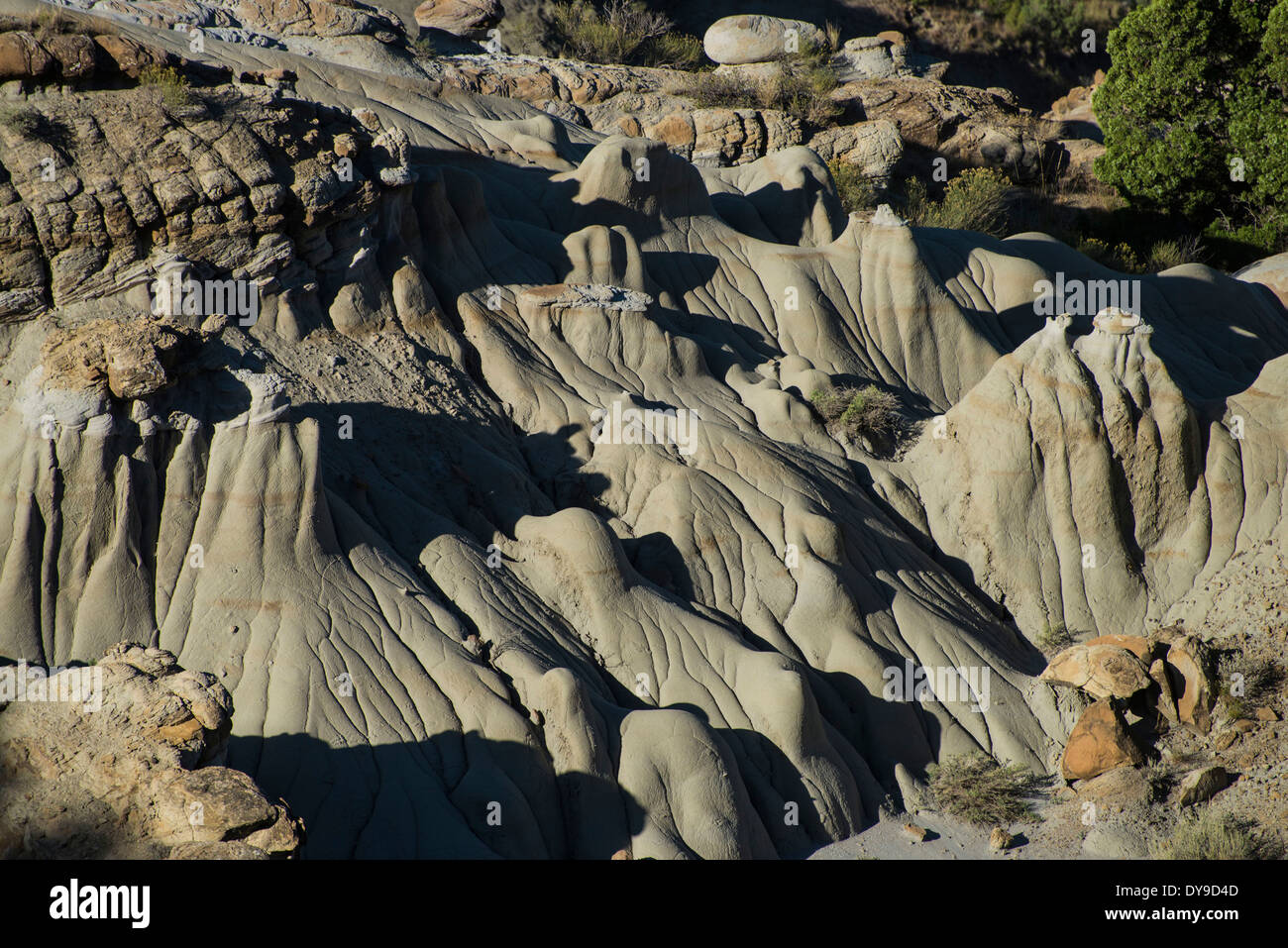 Makoshika, Parco Statale, Montana, USA, Stati Uniti, America, rock, formazioni, geologia, badlands Foto Stock