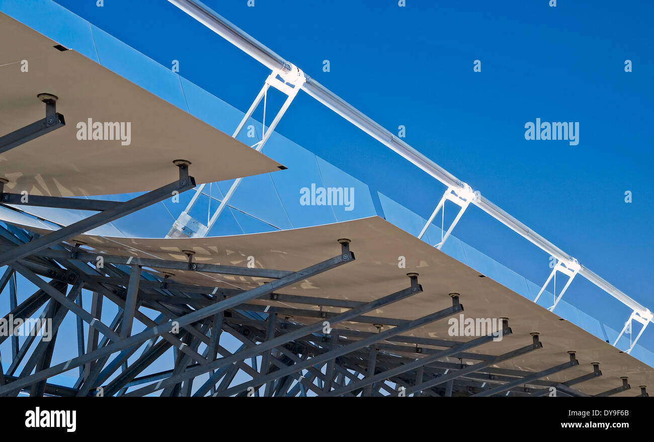 Energia solare termica power plant Andasol 1, Spagna Foto Stock
